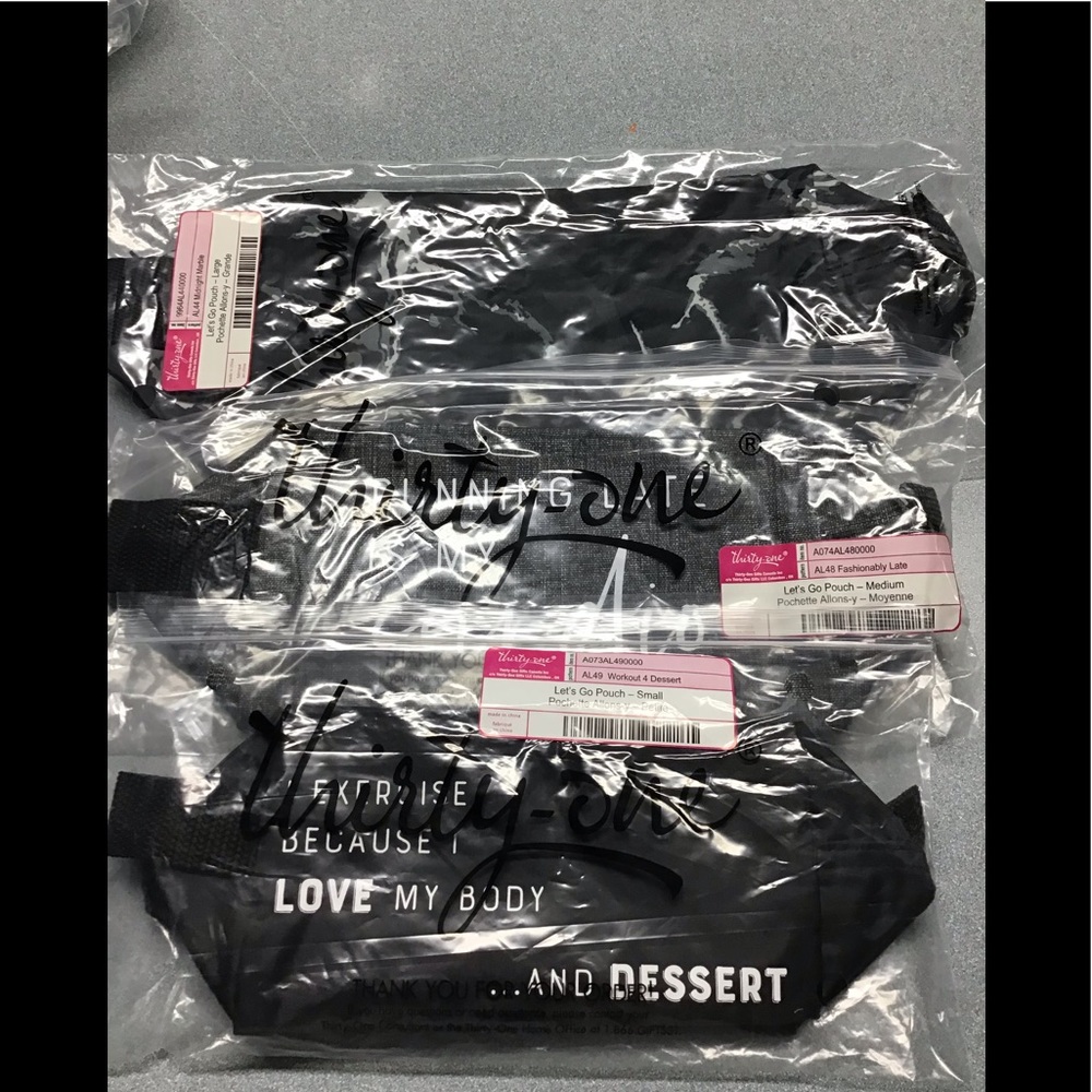 Thirty one let’s go pouches